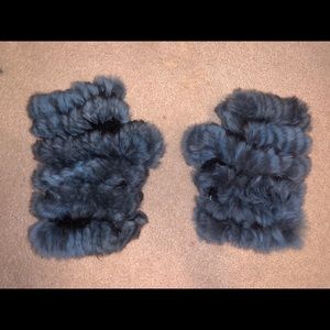 Jocelyn Fur Fingerless Gloves